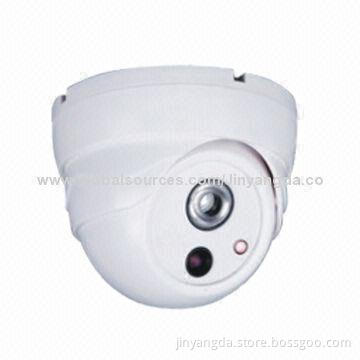 Security IR Array Dome Camera with 420/480/540/600TVL Resolution
